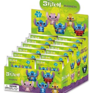 Lilo & Stitch 3D Magnets Stitch Series 6 Blind Pack Display (12)