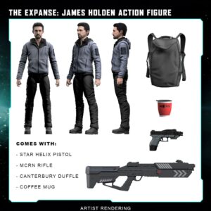 The Expanse Action Figure James Holden 20 cm