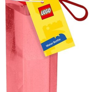 Lego Plastic Water Bottle Red Brick