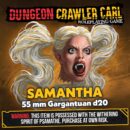 Dungeon Crawler Carl Dice d20 Samantha 5,5 cm