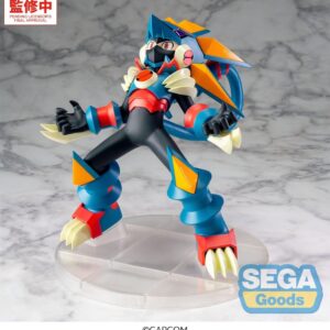 Фигурка из ПВХ «Mega Man Battle Network: Luminasta» — Мегамен Грегар-Бист, 17 см
