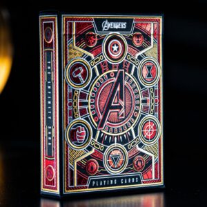 Игральные карты «Мстители: Сага о Бесконечности» — красная версия