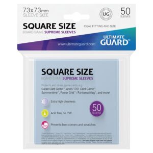 Ultimate Guard Supreme Sleeves for Board Game Cards Square (50)