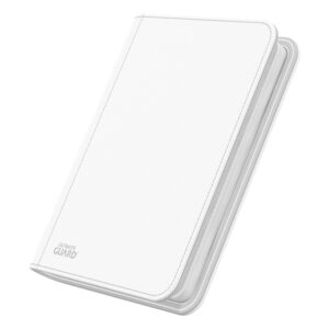 Ultimate Guard Zipfolio 160 8-Pocket Xenoskin – White