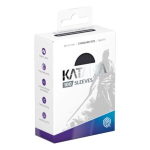 Ultimate Guard Katana Sleeves Standard Size (100) – Obsidian Shard