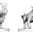 Pathfinder Battles Deep Cuts värvimata miniatuurid: goblin-kommando ja goblin-koer, 13 cm