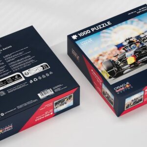 Oracle Red Bull Racing Puzzle 2026 – Max Verstappen 48 x 66 cm (1000 Pieces)