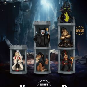 Disney Villains Mini Egg Attack Blind Box Figures Series Villain Tower 12 cm Assortment (6)