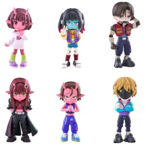 Galactic Milky?Subway Express Mini Figures Blind Box Display (6)