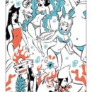 Okami 20th Anniversary Reprint Art Project Tapestry Summer 74 x 28 x 2 cm