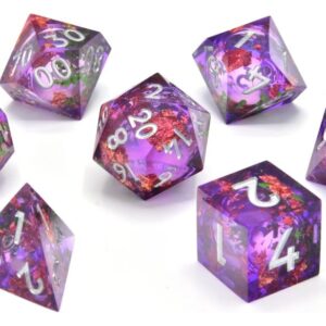 CritStones Liquid Core Dice Set Herbalist’s Dream (7)
