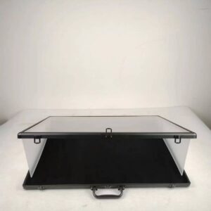 Evoretro Display Showcase 91 x 61 cm Black