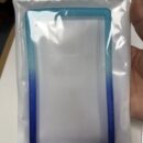 Evoretro Bumper for PSA Graded Card Slab Gradient Light Blue-Dark Blue Glitter