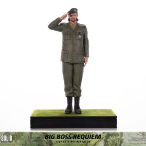 Metal Gear Solid 3: Snake Eater kuju 1/4 Big Boss Requiem 55 cm