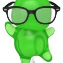 Flubber POP! Disney  Vinyl Figure Flubberw/Glasses(TRL) 9 cm