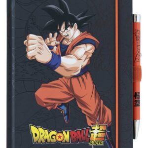 Dragon Ball Premium Notebook A5  with Projector Pen Super Goku