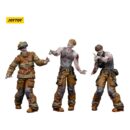 Zombie Dark Source Action Figures 3-Pack Firefighters 8 cm