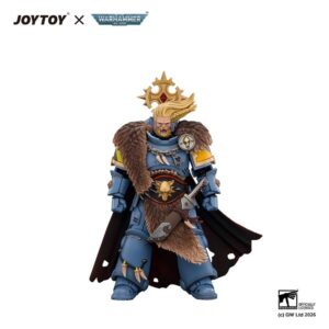 Space Marine Action Figure Space Wolves Wolf Guard Battle Leader 12 cm