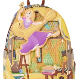 Tangled by Loungefly Mini Backpack Rapunzel Painting