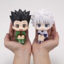 Набор из 2 фигурок из серии «Hunter x Hunter Look Up» из ПВХ: Гон Фрикс и Киллуа Золдик, 11 см (с подарком)