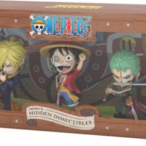 One Piece Freeny’s Hidden Dissectables Vinyl Figure Luffy, Zoro and Sanji 10 cm