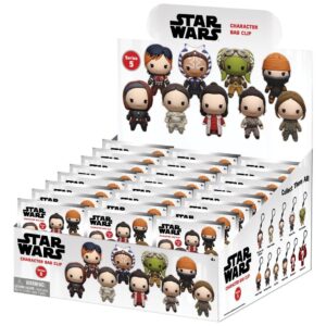 Woman of Star Wars 3D PVC Bag Clips Series Blind Bag Display (24)