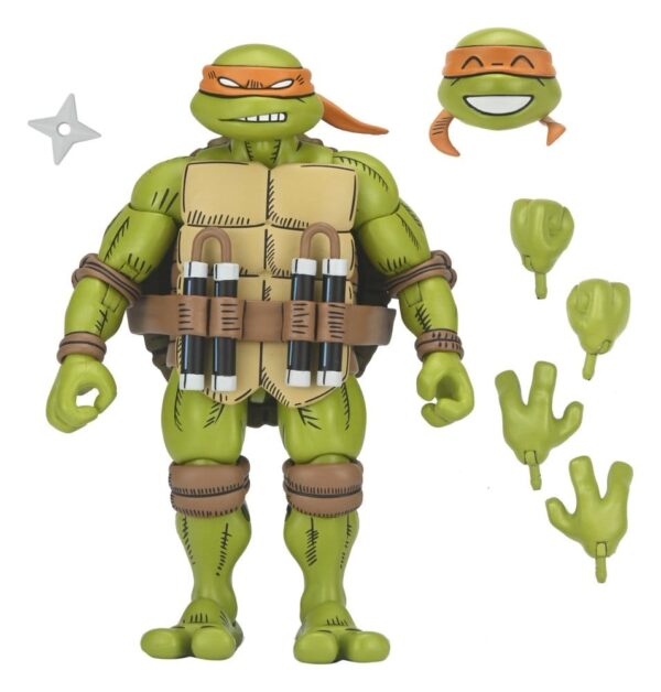 Teenage Mutant Ninja Turtles x Usagi Yojimbo Ultimate Action Figure Michelangelo 18 cm