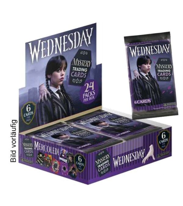 Wednesday Trading Cards Flow Pack Box (24)