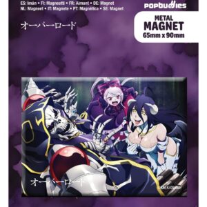 Overlord Fridge Magnet Albedo Having Fun