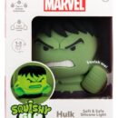 Marveli universumi SquishyGlo silikoonist valgustav Hulk, laetav, 15 cm