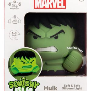 Marvel Universe SquishyGlo Silicon Light Hulk Rechargeable 15 cm