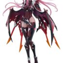 Original Character PU Figure 1/7 Heslion Draco Bellatrix Feminina 27 cm