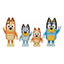 Bluey: 4-osaline perekonna figuuride komplekt