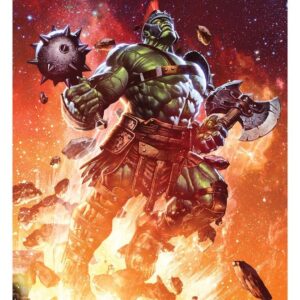 Marvel Fine Art Print Planet Hulk: Worldbreaker 41 x 61 cm – unframed