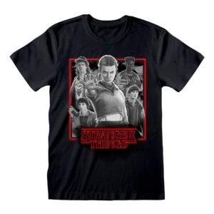 Stranger Things T-Shirt Group Artwork One Last Strange Adventure Colour Size M