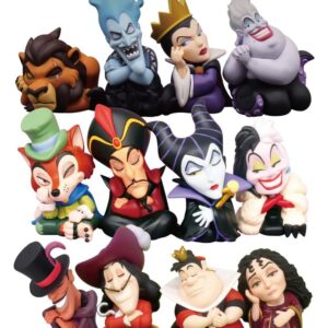 Disney Villains Twinchees Mini Figures Lil’ Sleepers 5 cm Blind Pack Display (24)