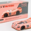 Porsche 1/64 mõõtkavas valatud mudel 917/20 „Pink Pig”, 7 cm