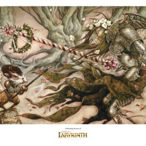 Labyrinth (1986) Printed Art The Knight Who Never Yields Limited Edition 30 x 42 cm