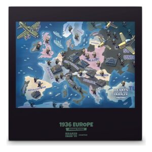 Hearts of Iron Puzzle 1936 Europe